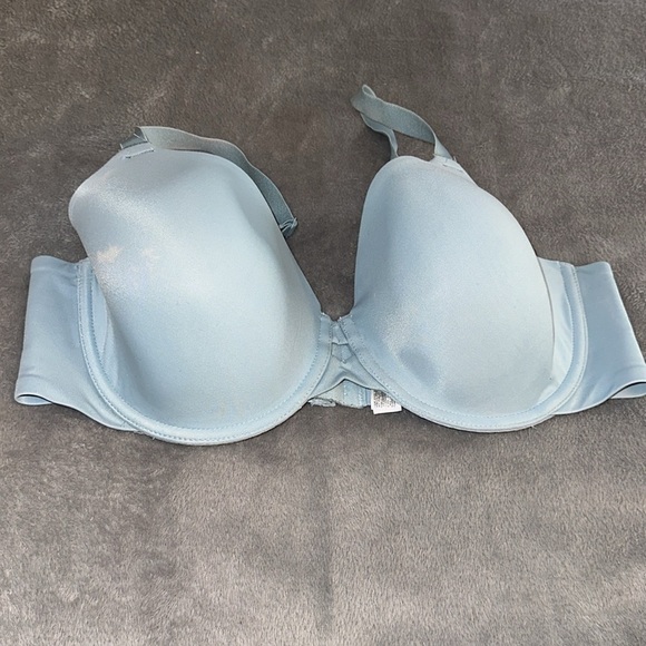 Wacoal Superbly Smooth Underwire Bra - Tourmaline Blue - Size 36D - Picture 2 of 7